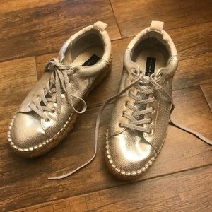 Metallic Steven by Steve Madden sneakers